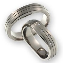 Trouwringen  Titanium Trouwringen  Titanium
