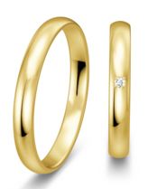 Klassieke Ringen Geelgoud glanzend Klassieke Ringen Geelgoud glanzend