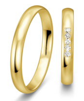 Klassieke Ringen Geelgoud glanzend Klassieke Ringen Geelgoud glanzend