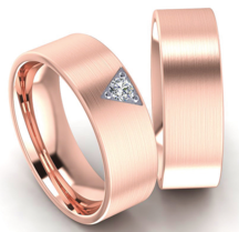 Stalen bicolor ringen