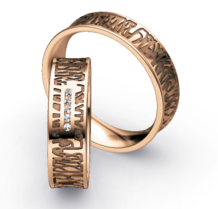 Roségouden Trouwringen