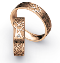 Roségouden Trouwringen