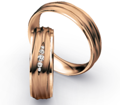 Roségouden Trouwringen