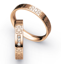 Roségouden Trouwringen