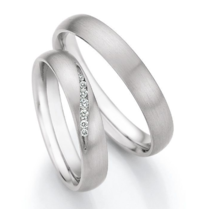 Platina trouwringen Platina trouwringen