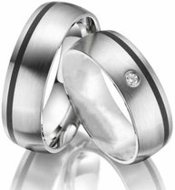 Stalen Ringen Bicolor