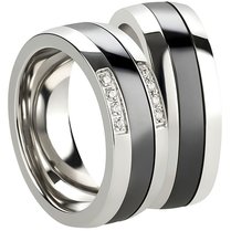 Stalen ringen keramiek