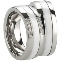 Stalen ringen keramiek