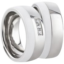 Stalen ringen keramiek