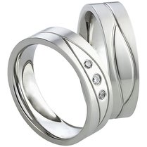 Stalen bicolor ringen