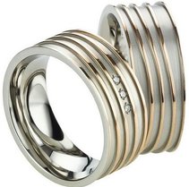 Stalen Ringen Bicolor