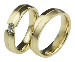 Stalen Ringen goud kleur