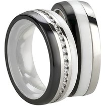 Stalen ringen keramiek