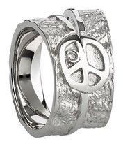 Stalen bicolor ringen