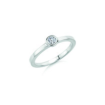 Verlovingsring  solitaire 0.15 ct Verlovingsring  solitaire 0.15 ct