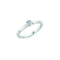 Verlovingsring  solitaire 0.100 ct Verlovingsring  solitaire 0.100 ct