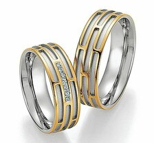 Bicolor Trouwringen