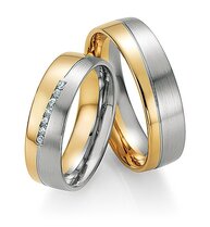 Bicolor Trouwringen
