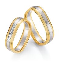 Bicolor Trouwringen