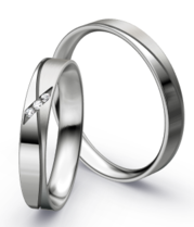 Platina trouwringen Platina trouwringen