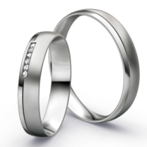 Platina trouwringen Platina trouwringen