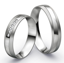 Platina trouwringen Platina trouwringen