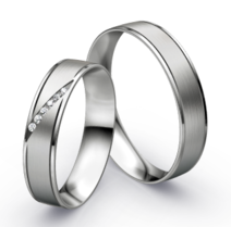 Platina trouwringen Platina trouwringen