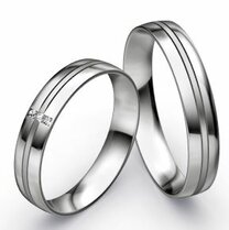Platina trouwringen Platina trouwringen