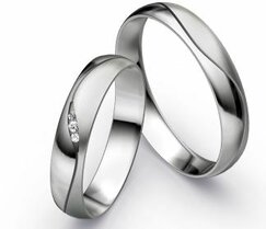 Platina trouwringen Platina trouwringen