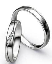 Platina trouwringen Platina trouwringen