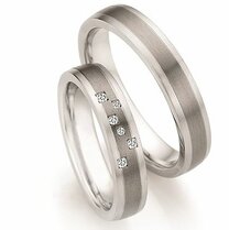 Trouwringen Staal/ Titanium Trouwringen Staal/ Titanium