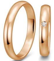 Klassieke rosegouden Ringen Klassieke rosegouden Ringen
