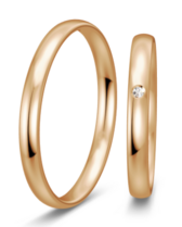 Rose gouden trouwringen Rose gouden trouwringen