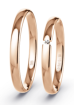 Rose gouden trouwringen Rose gouden trouwringen