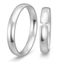 Smalle ring witgoud Smalle ring witgoud