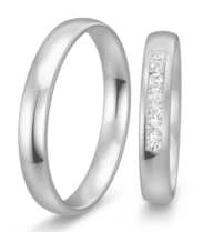 Smalle ring witgoud Smalle ring witgoud