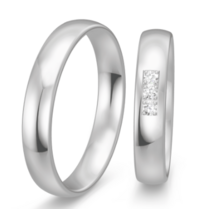 Smalle ring witgoud Smalle ring witgoud