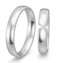 Smalle ring witgoud Smalle ring witgoud