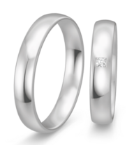 Smalle ring witgoud Smalle ring witgoud