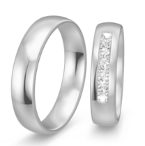 Smalle ring witgoud Smalle ring witgoud