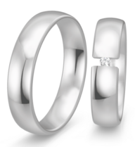 Smalle ring witgoud Smalle ring witgoud