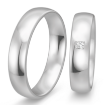 Smalle ring witgoud Smalle ring witgoud