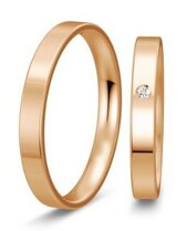 Rose gouden trouwringen Rose gouden trouwringen