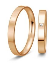 Rose gouden trouwringen Rose gouden trouwringen