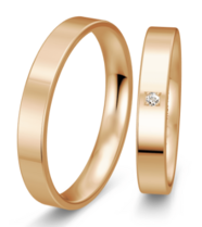 Rose gouden trouwringen Rose gouden trouwringen