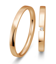 Rose gouden trouwringen Rose gouden trouwringen