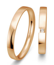 Rose gouden trouwringen Rose gouden trouwringen