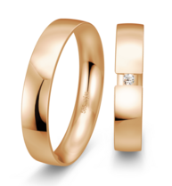 Rose gouden trouwringen Rose gouden trouwringen