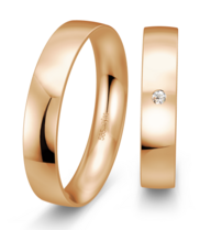 Rose gouden trouwringen Rose gouden trouwringen