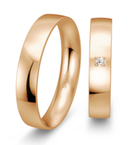 Rose gouden trouwringen Rose gouden trouwringen